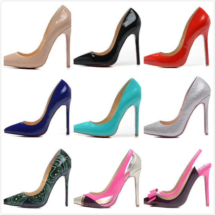 leather pointed heels