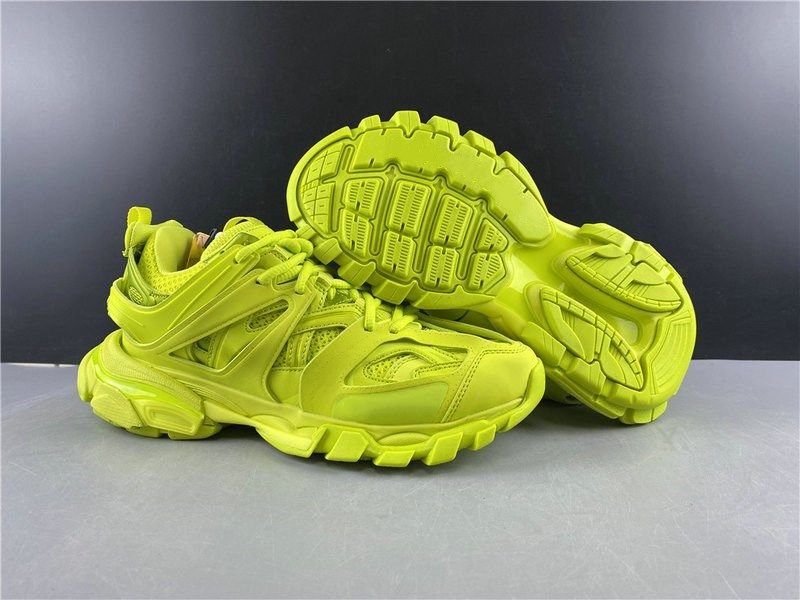 highlighter green shoes