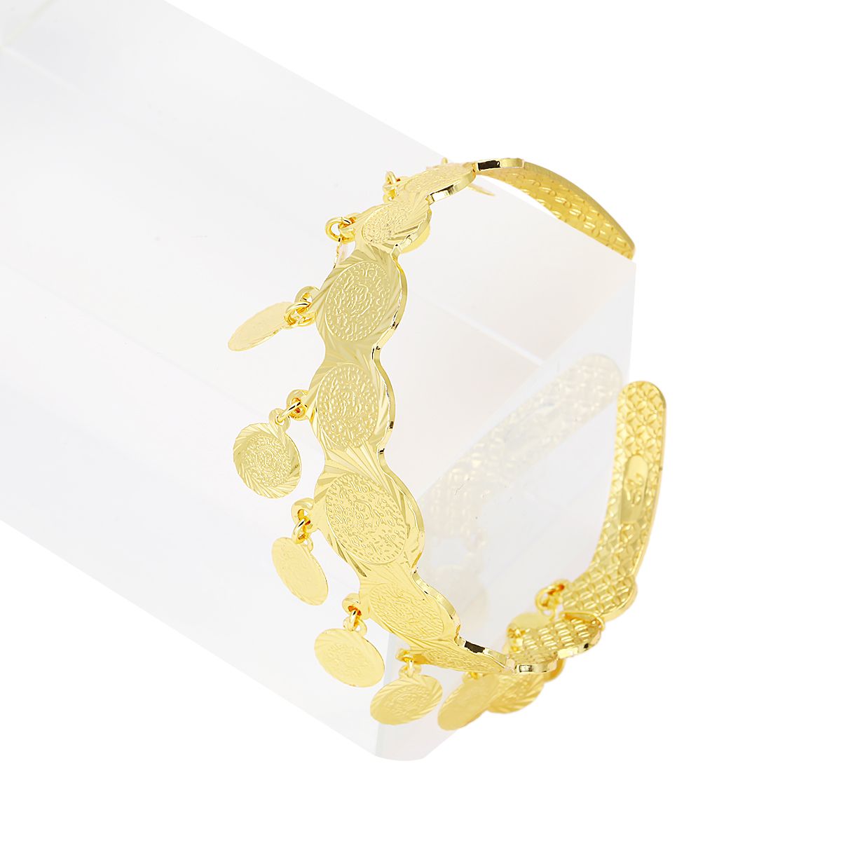 2020 Women Coin Bangle Bracelet Islam Muslim Arab Coin Money Gold