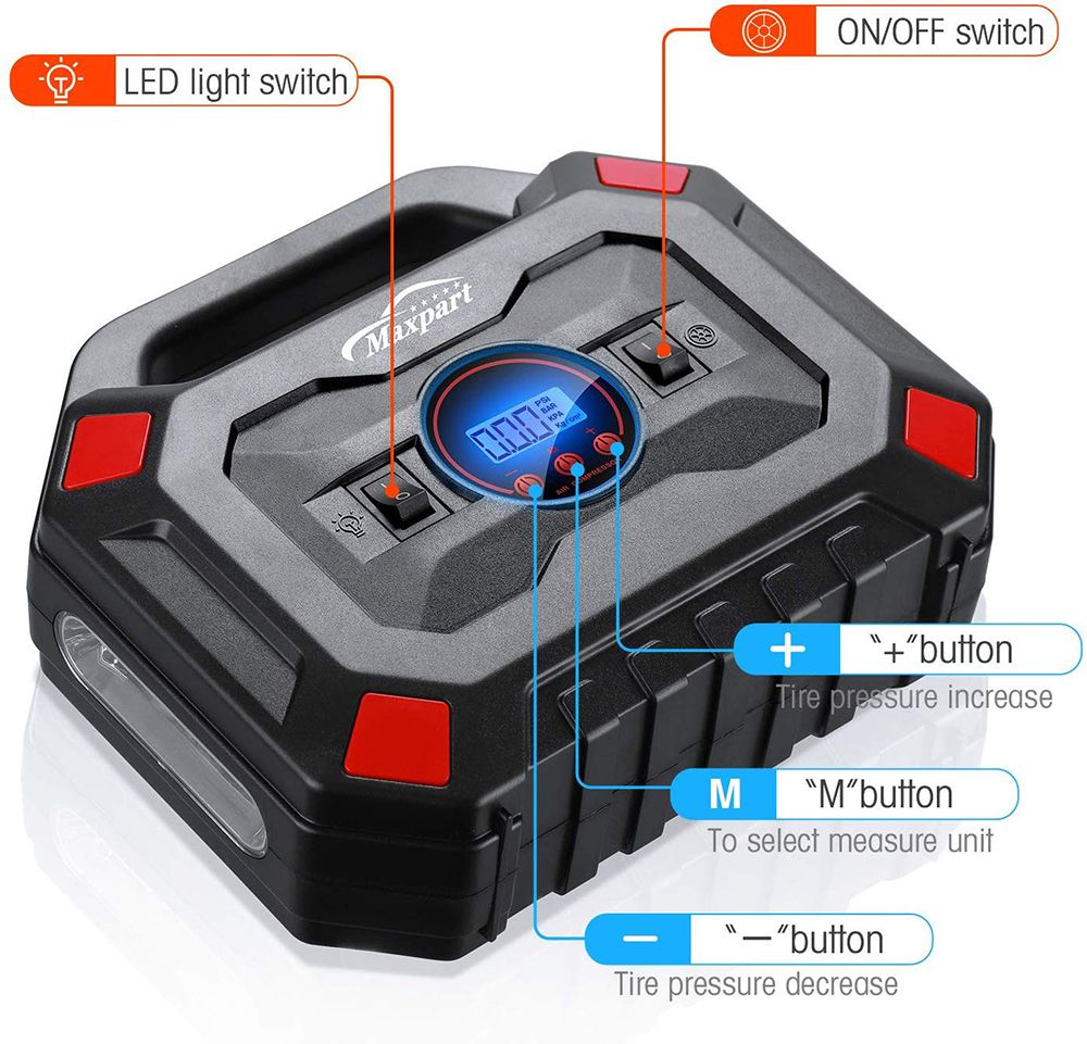 portable auto air compressor