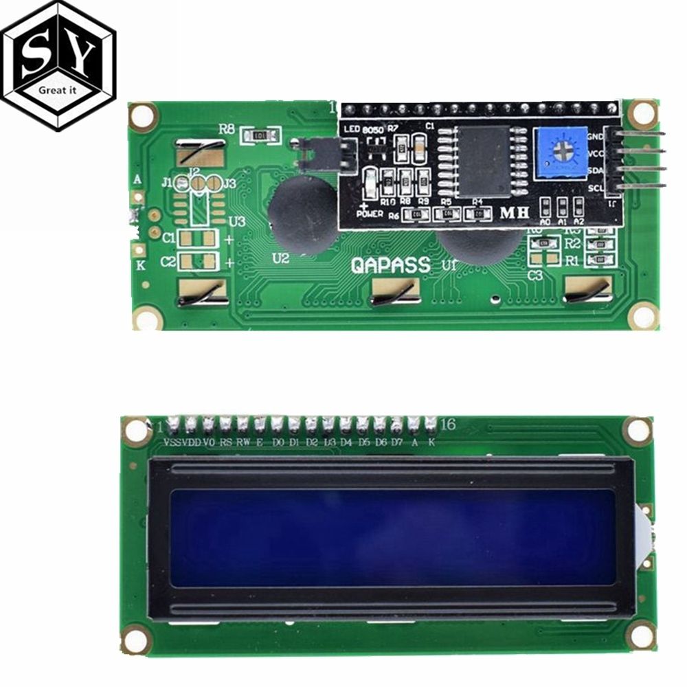 Lcd1602+I2c Lcd 1602 Module Blue 