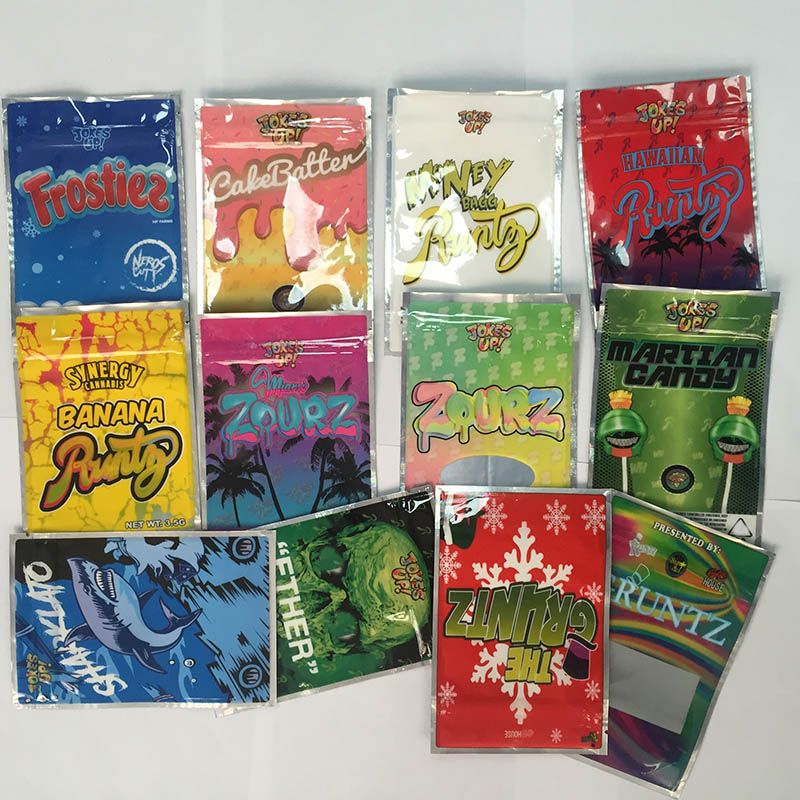 2021 Jokes UP Runtz Bags Runty Frostiez Cake Batter Money Runty Shake