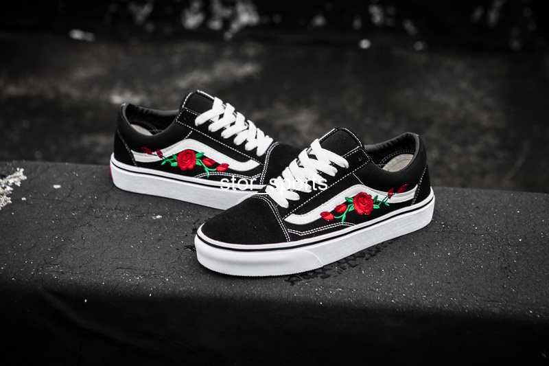 vans bordadas vans bordadas