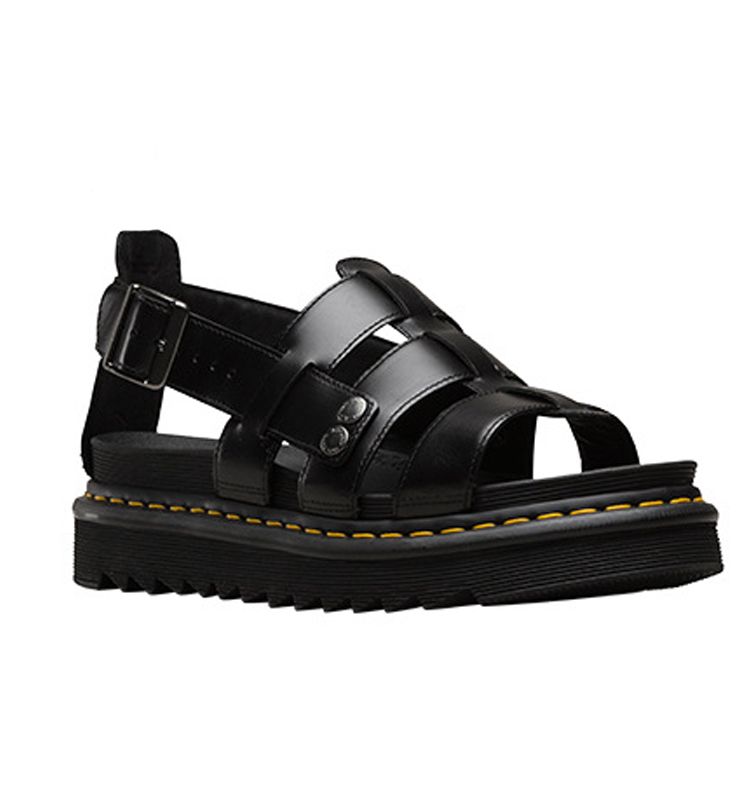 sparx sandals black