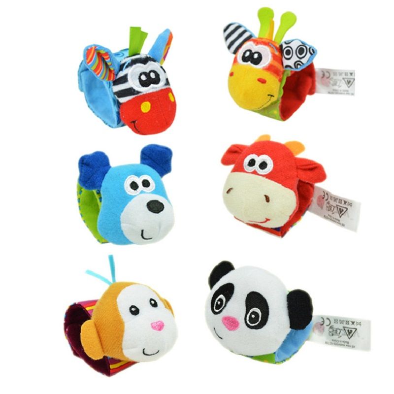 baby socks with rattles