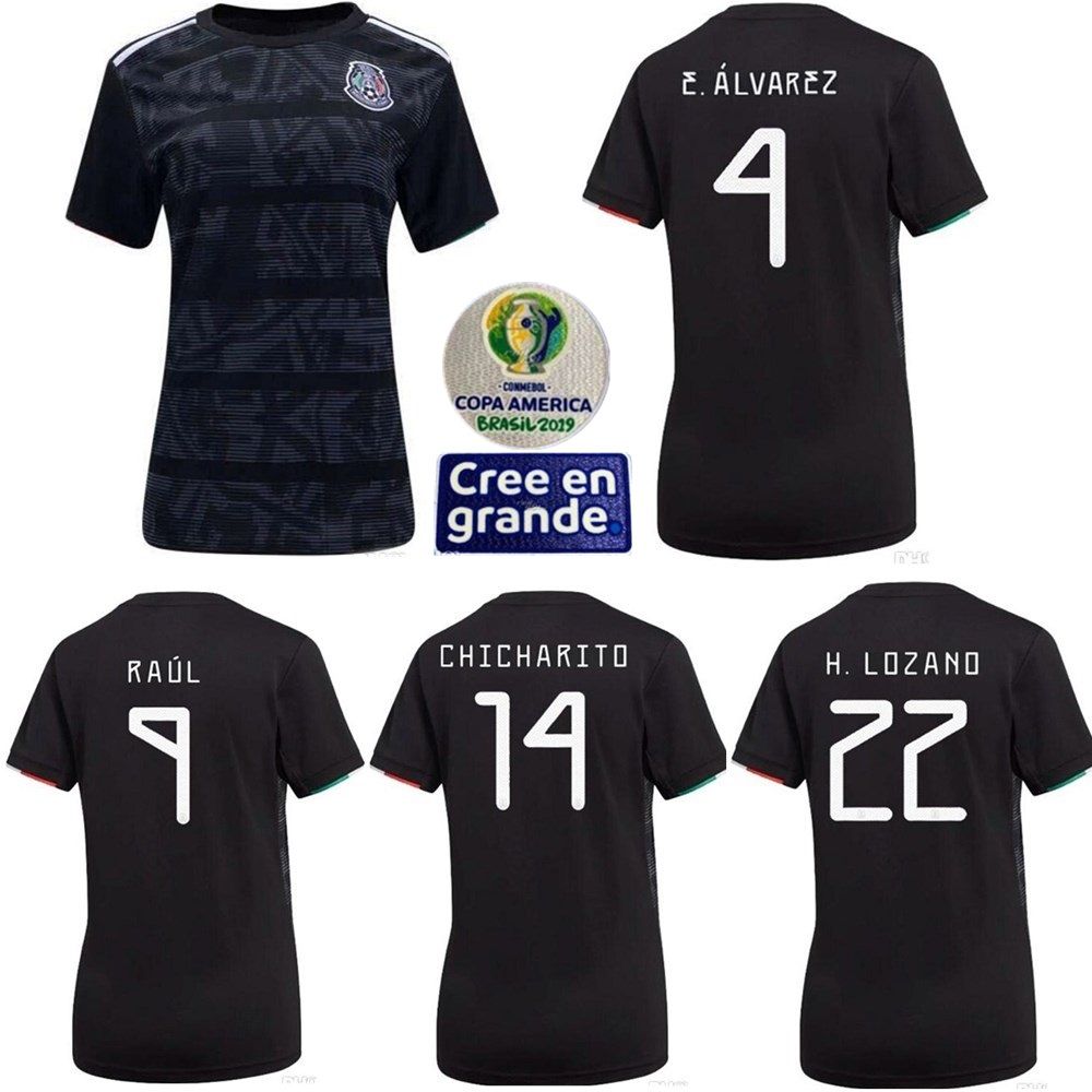 mexico black jersey 2020