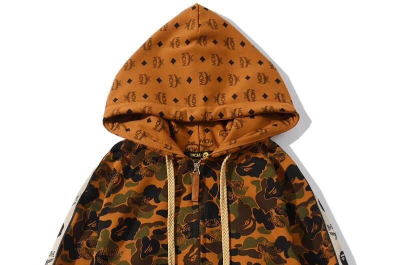 mcm bape jacket