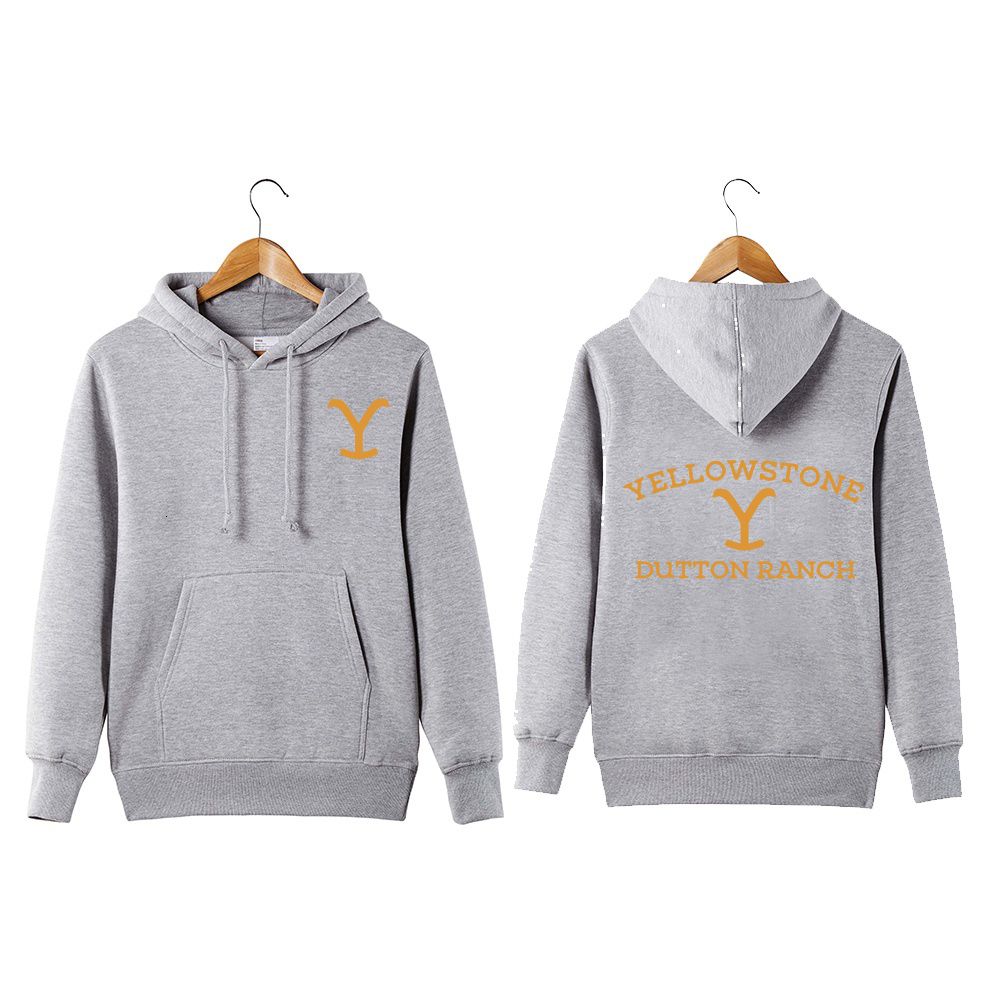 yellowstone zip up moletom com capuz