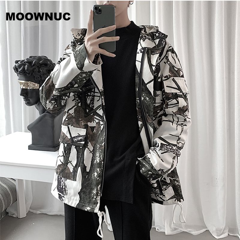 2021 Moownuc Men 2020 Trench Coat New Arrival Spring Fashion Jacket Print Causal Mens Jackets Windbreaker Autumn Coats From Deborahao 60 2 Dhgate Com 2021 Moownuc Men 2020 Trench Coat New, Trendy Trench Coats 2020