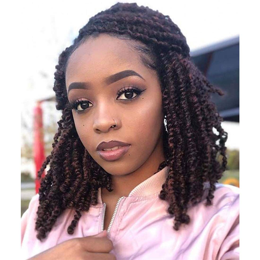 2020 Spring Twist 8 Inch 1packs Ombre Spring Twist Crochet Hair