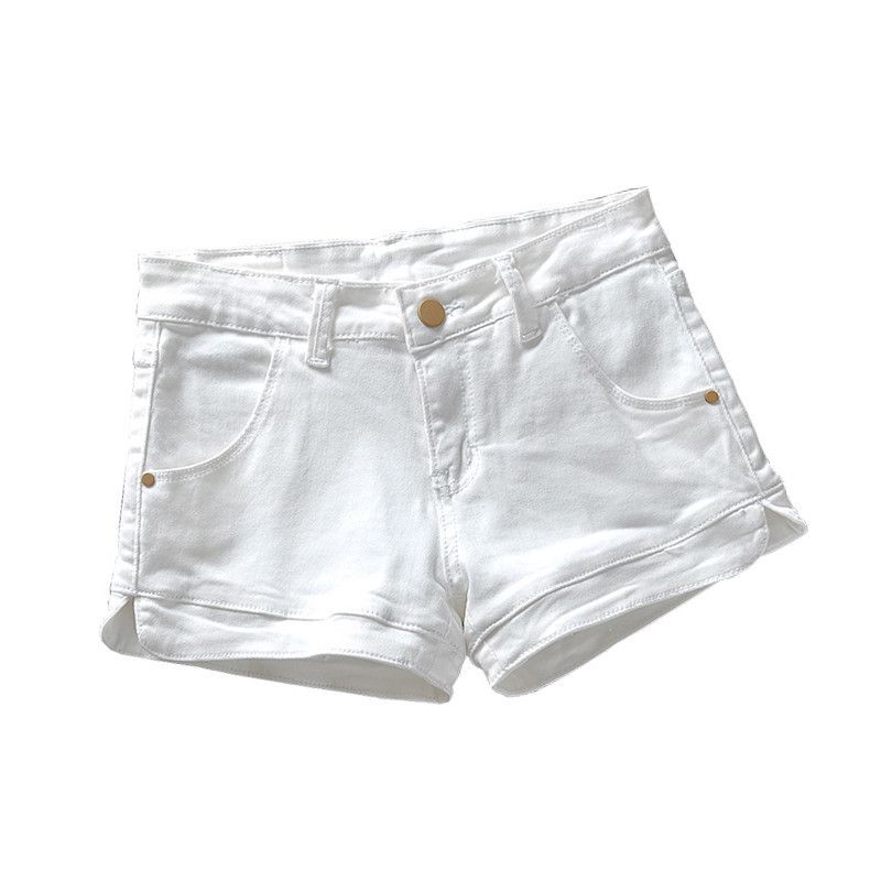 black ripped jean shorts womens