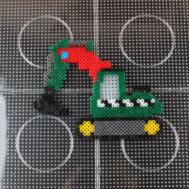 2021 5mm Hama Beads PUPUKOU For Kids Craft Fuse Beads 