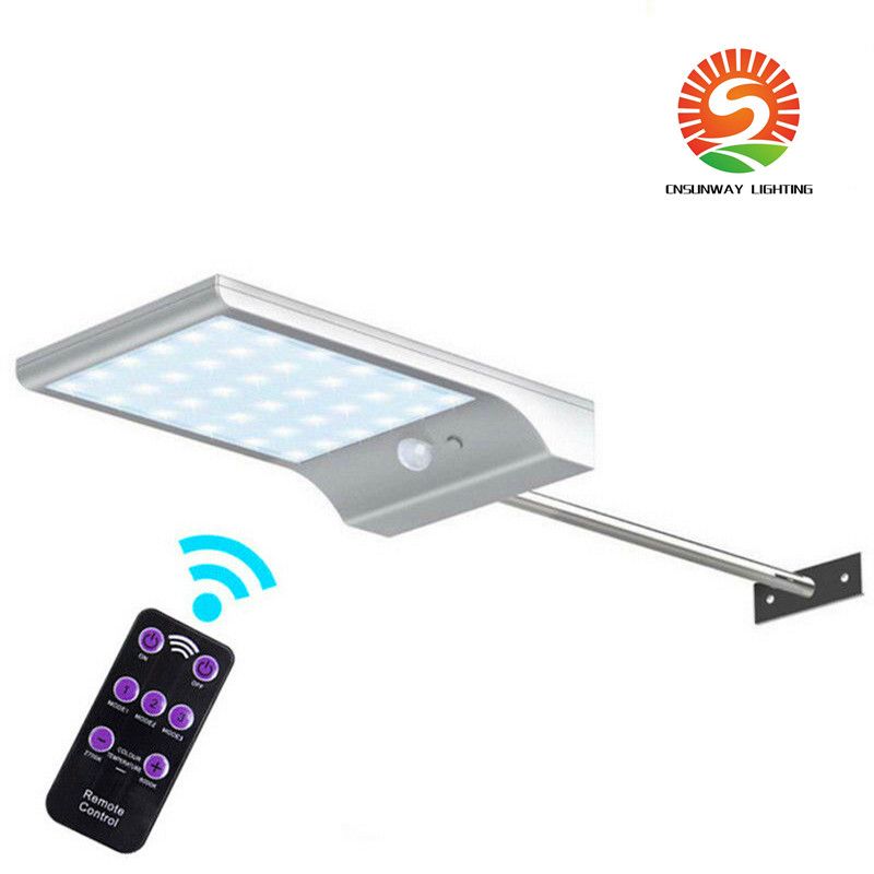 2020 Solar Power LED Light Remote Control Adjustable 48led Waterproof