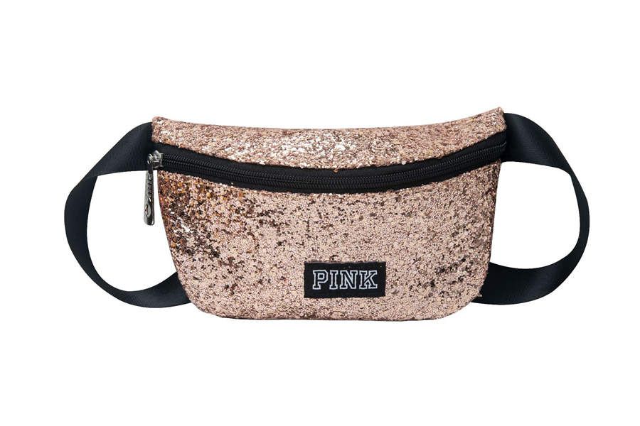 victoria secret fanny pack glitter