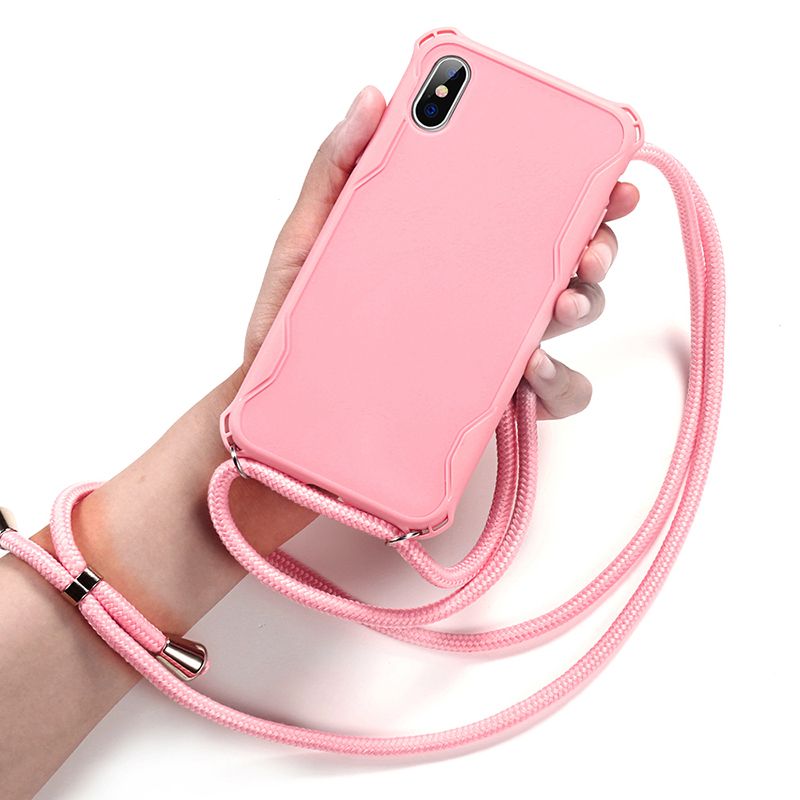 For IPhone 11 Case Crossbody Phone Case With Strap Handykette Eco Friendly Silicone Lanyards