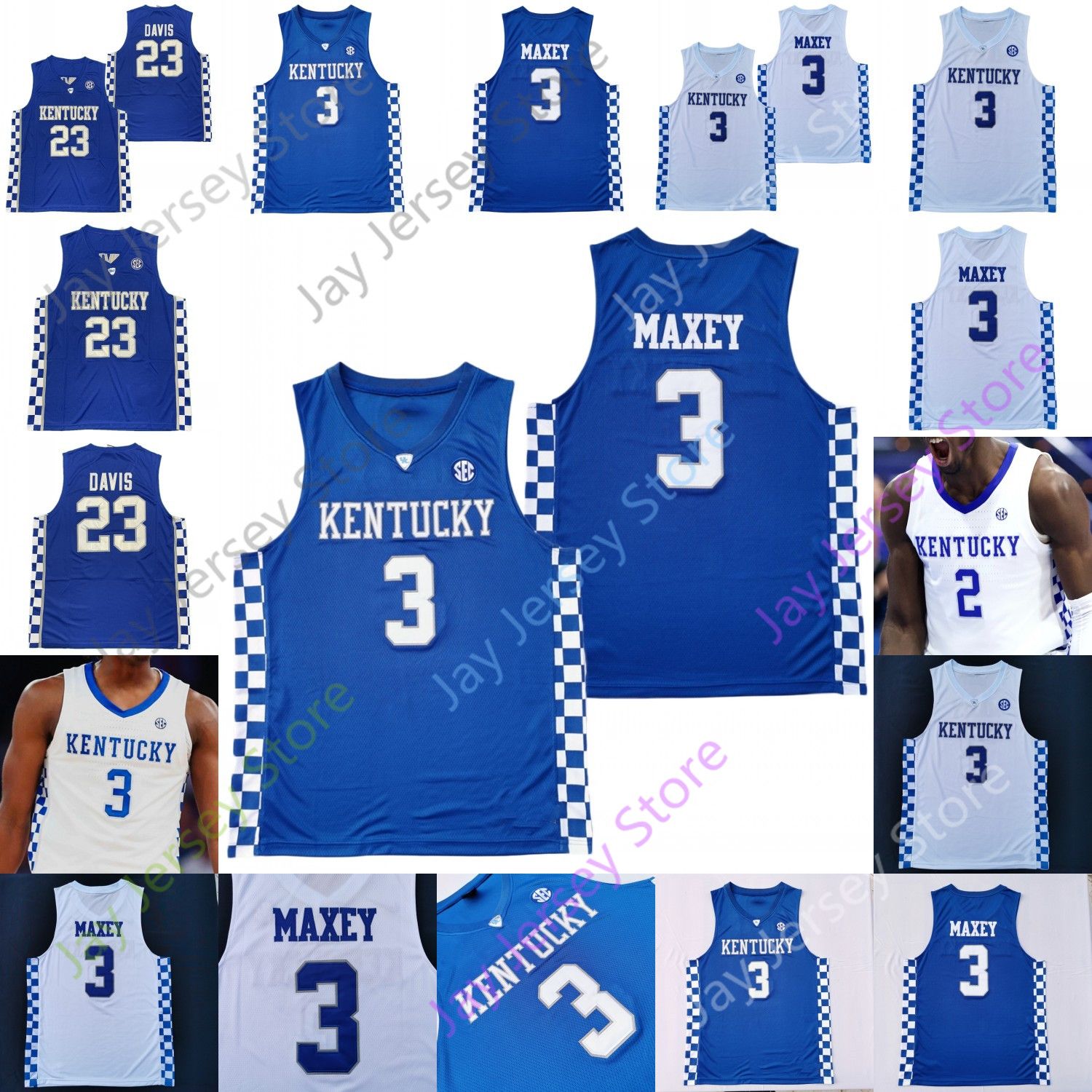 kentucky basketball jersey custom
