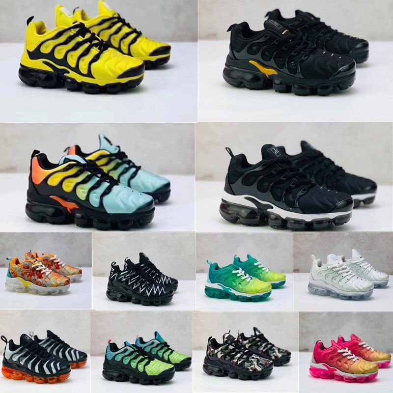 kids black vapormax plus