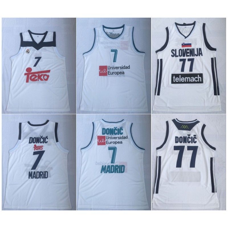 luka doncic real madrid jersey