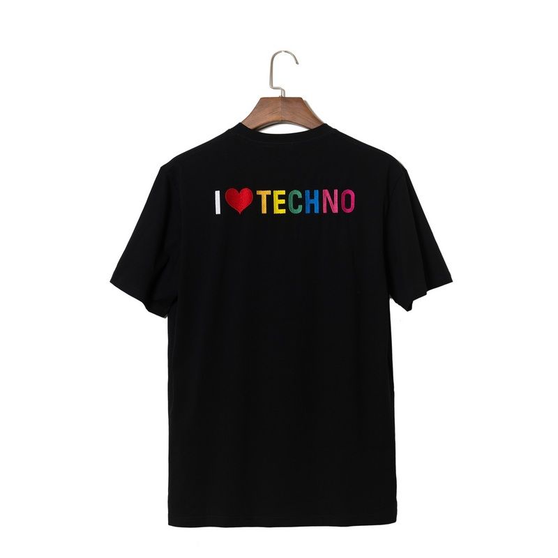 love techno balenciaga t shirt 
