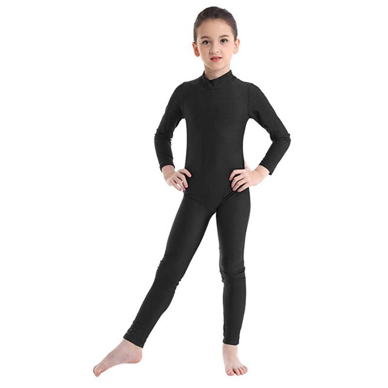 long sleeve unitard jumpsuit