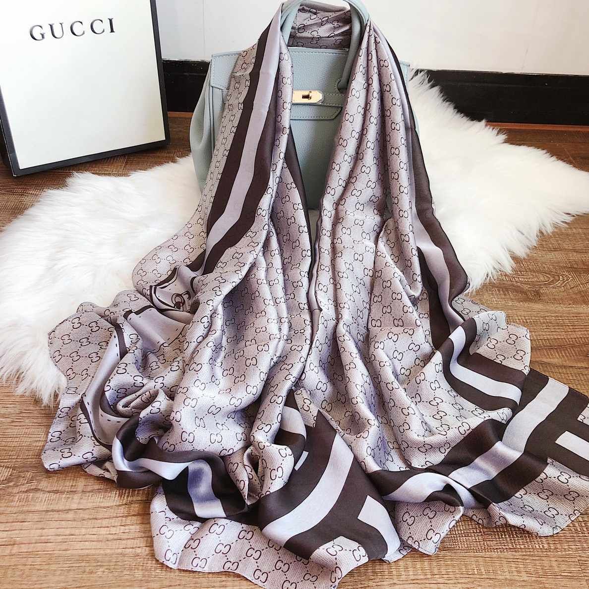 designer silk scarf sale