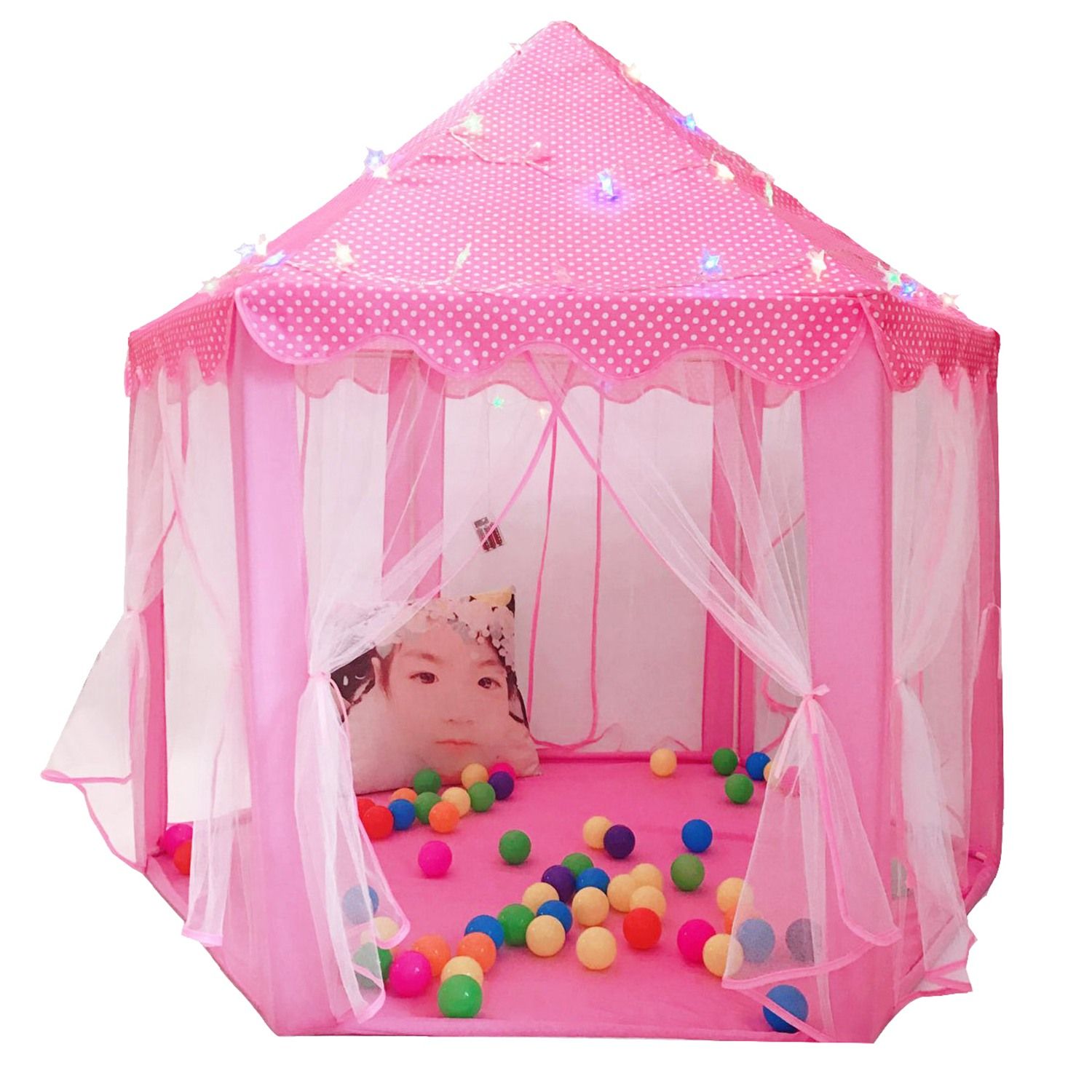 castillo plegable para niños