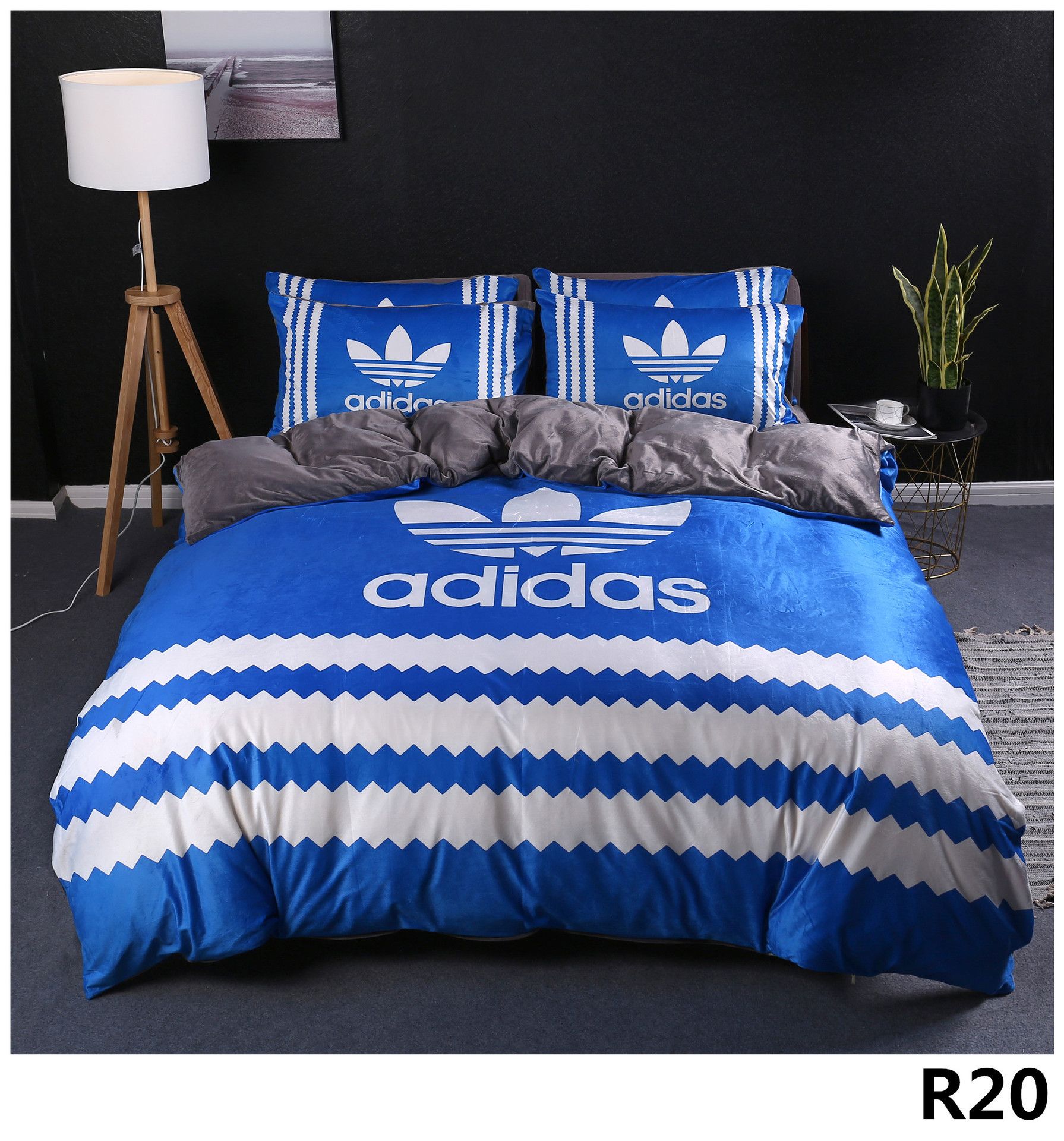 adidas comforter set