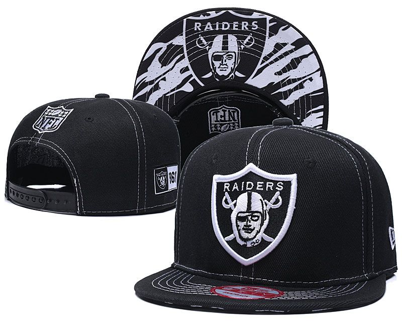 raiders snapback hat