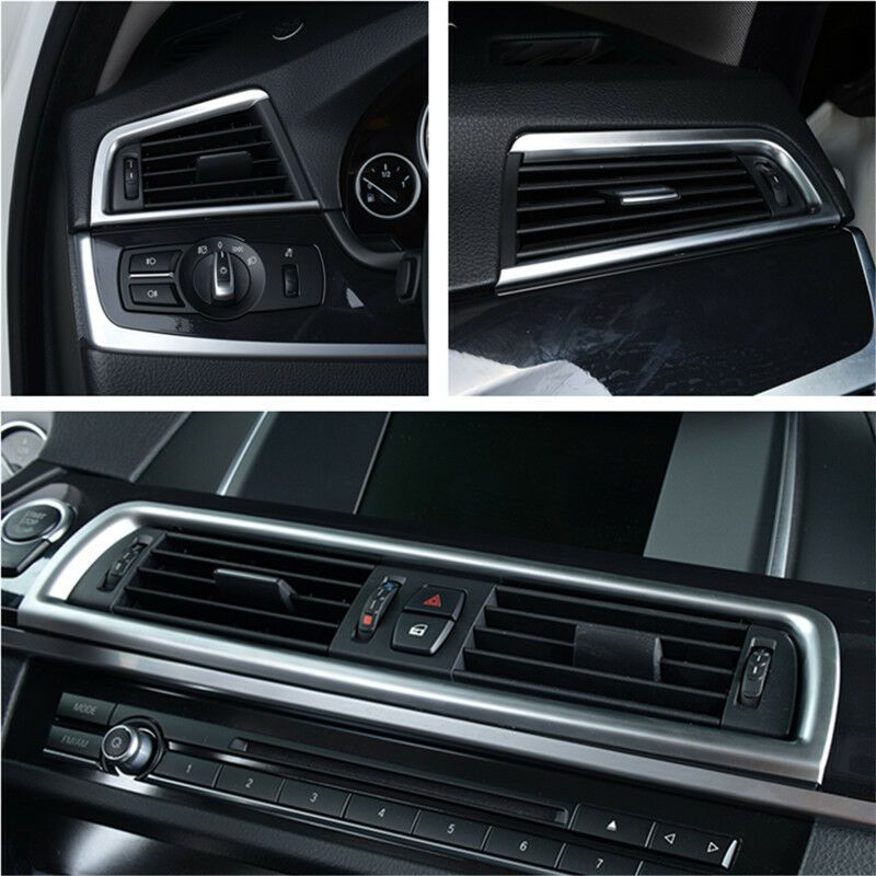 Inner Console Rear Air Vent Outlet Cover Trim For BMW 5 Series F10 F11 2011-2016