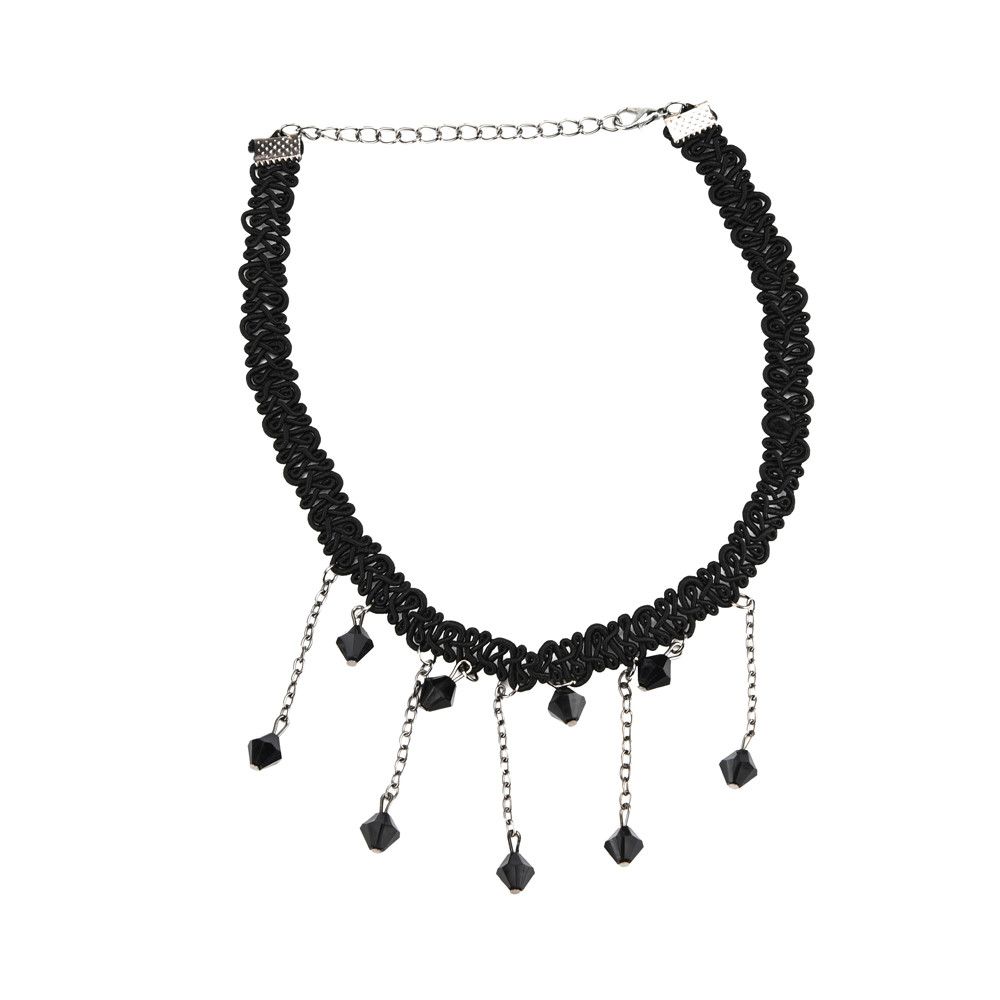 Elegante collar colgante mujer collares cadena damas joyas perlas tassel gargantilla colgante pareja de moda