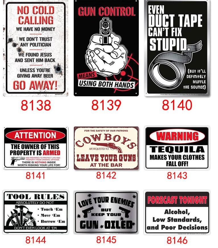 No Sales No Cold Callers Metal Wall Sign Plaque Art Safety Security Notice