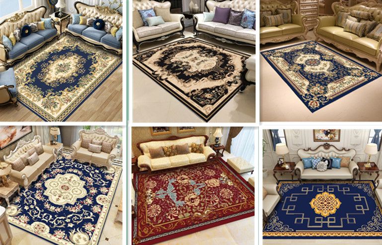 20 Styles Vintage Pattern Carpet Luxury Living Room Carpet Hot