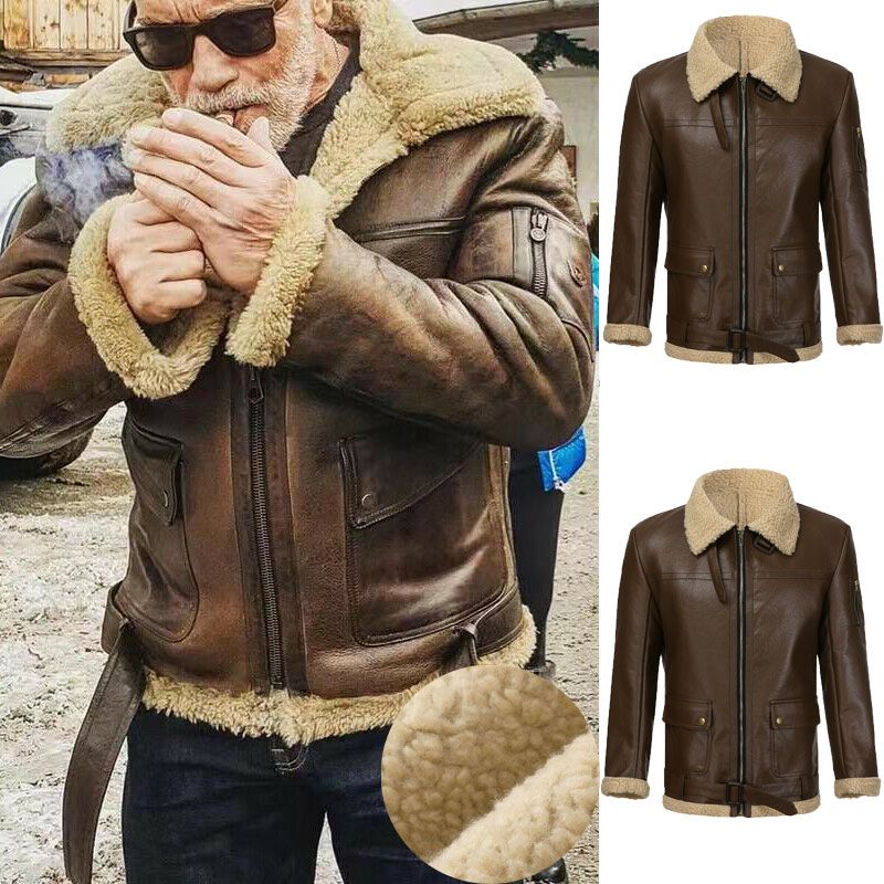 bomber jacket and turtleneck