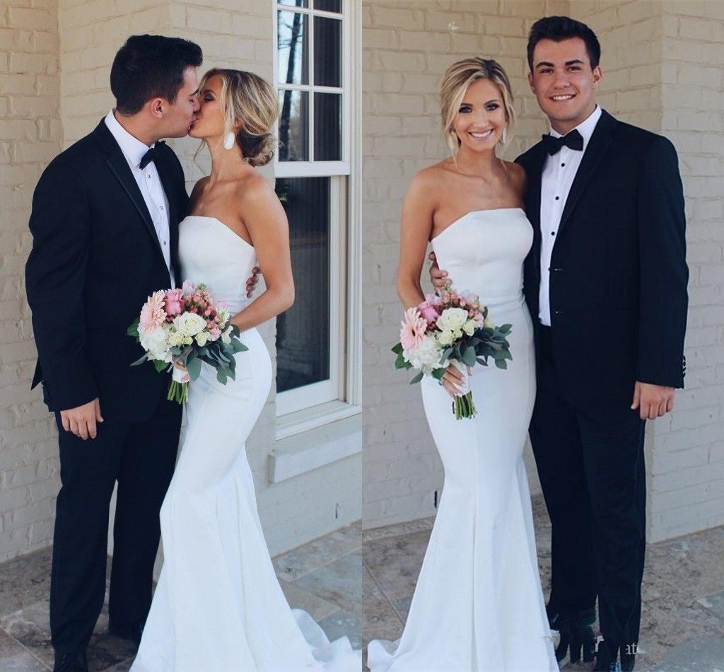 simple white wedding