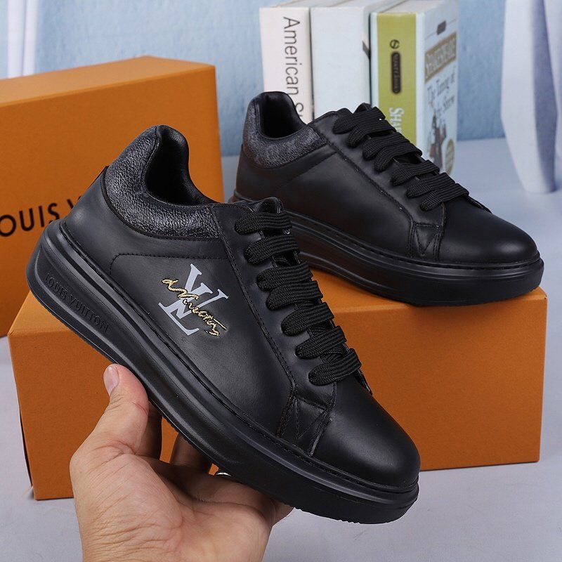 high cut shoes leather