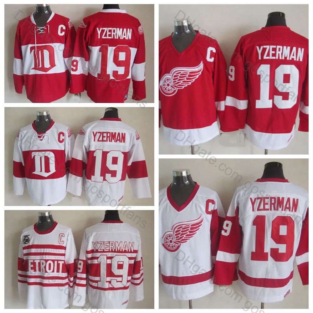 steve yzerman vintage jersey