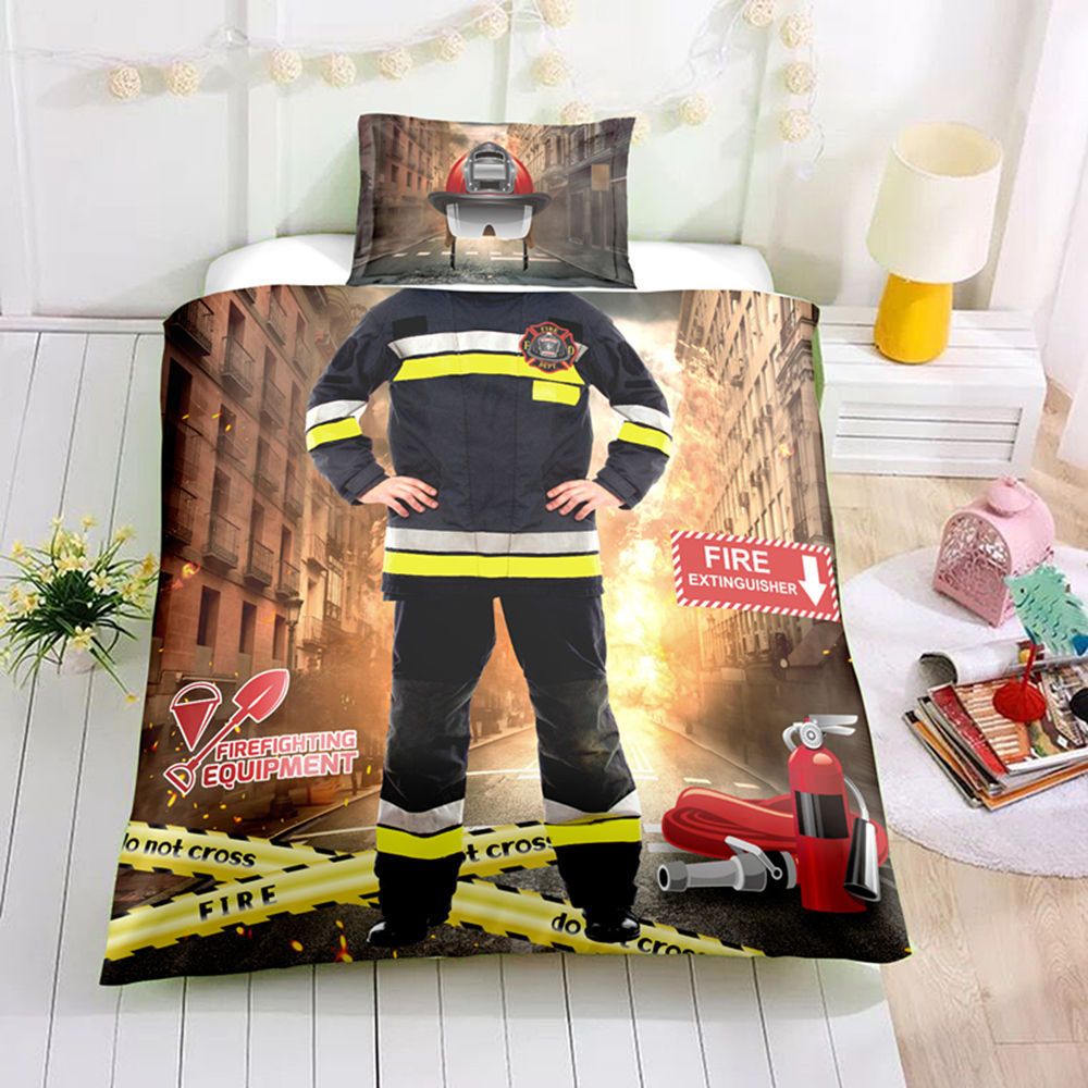 fireman bedding set