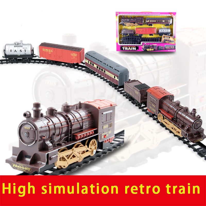 electric steam train set