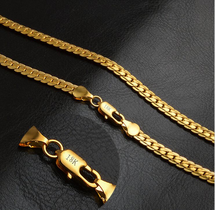 Wholesale/Retail Necklace 18k Gold 