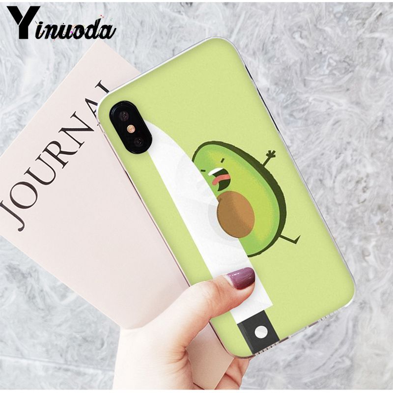 Avocado Aesthetic Cute Fashion Pattern Phone Case For Iphonephonex Xsmax 6 6s 7 7plus 8 8plus