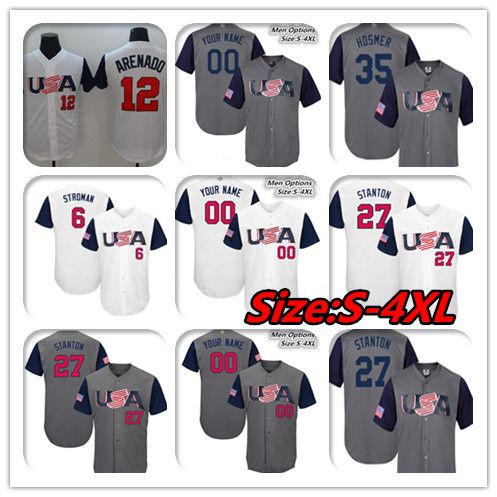 custom usa baseball jersey