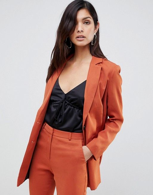 Compra Color Brillante Madre De La Novia Pantalones Trajes Naranja Gasa Dos  Botones Mujer Ropa Oficina Señora Ropa Formal Barato | Entrega Rápida Y  Calidad | Es.Dhgate