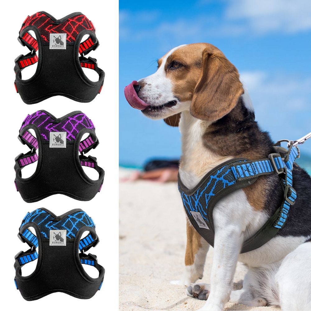 Reflective No Pull Working Dog Harness Pet Vest Training for Dogs Pit Bull Boxer Reflective No Pull Working Dog Harness Pet Vest Training for Dogs Pit Bull Boxer