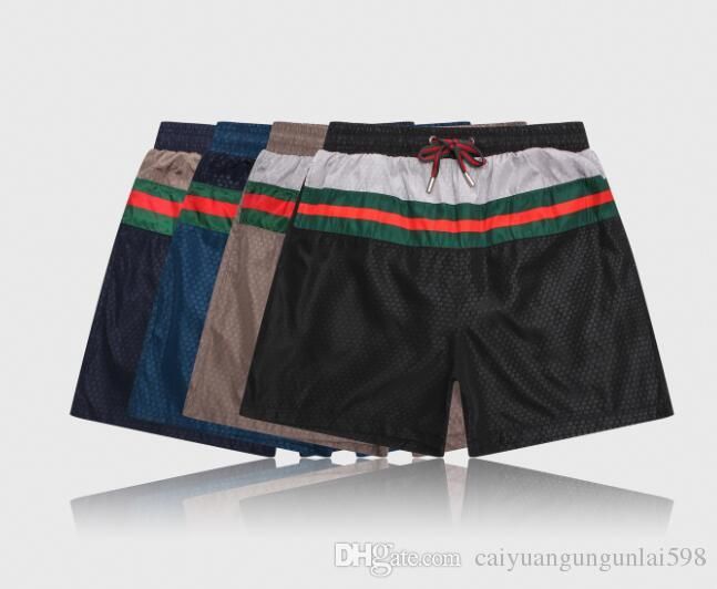 Tiger Hip-hop Pattern Mens Boardshorts Slim-Fit Bathing Suit
