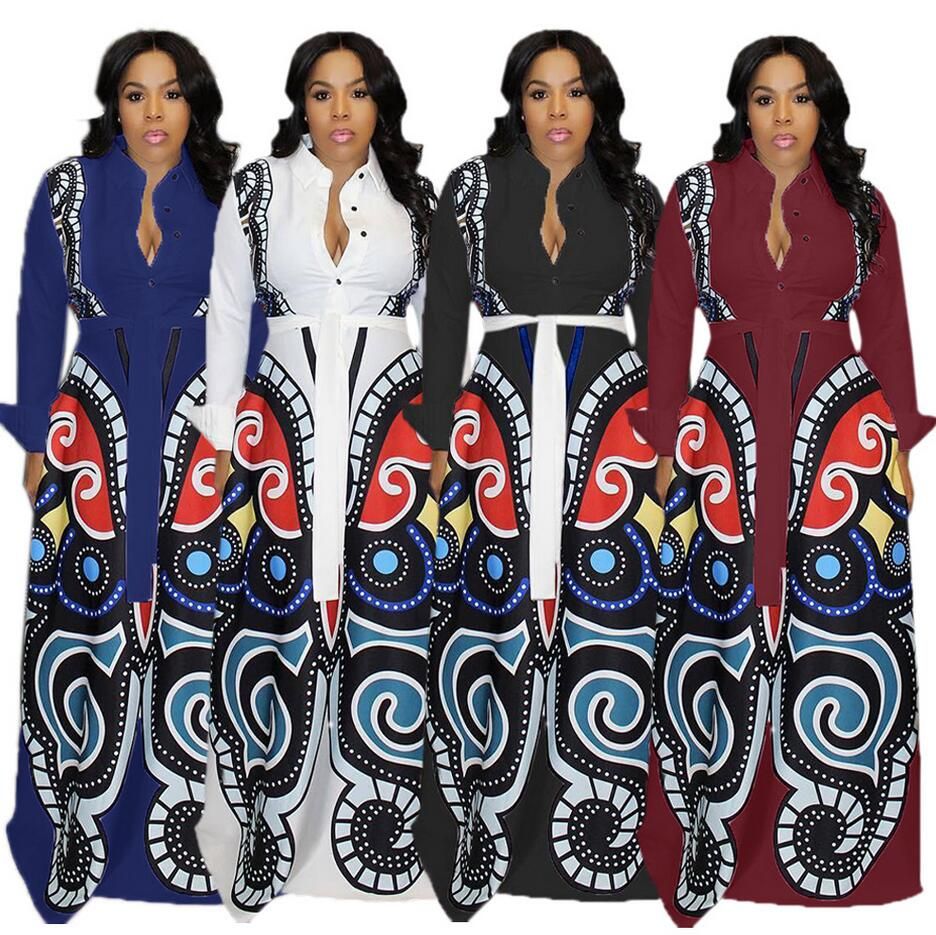 african print robe