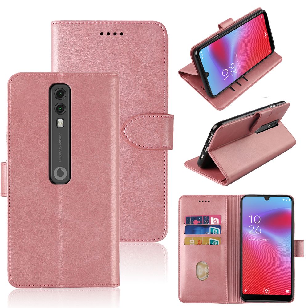 Compre Caso De Telefone Retro Para Vodafone V10 N10 Smart X9 N9 Lite Flip  Couro Capa Carteira Capa Barato | Entrega Rápida E Qualidade | Pt.Dhgate
