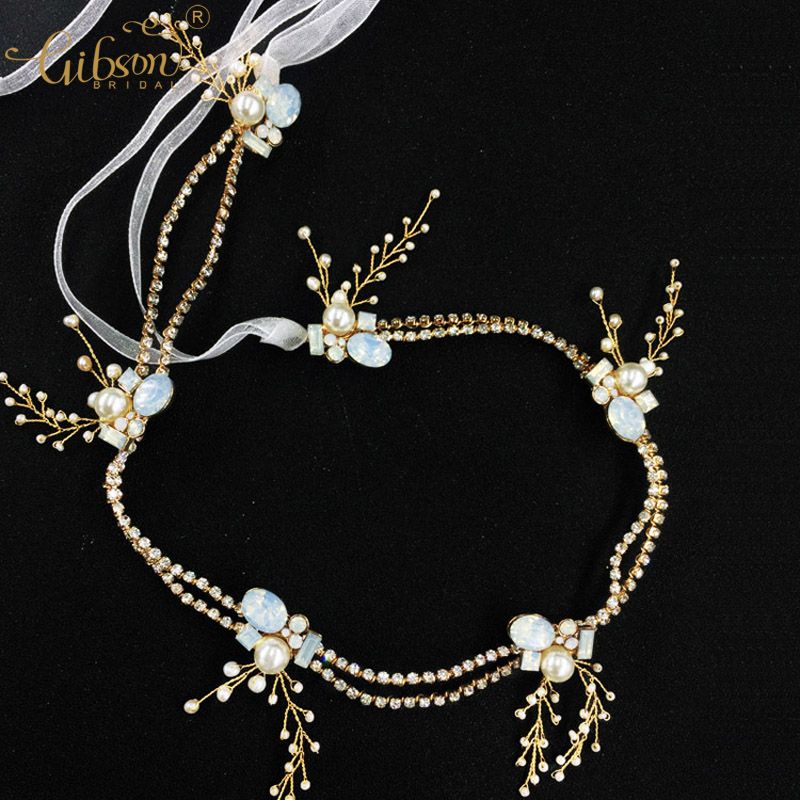 1 STÜCK Kristall Charme Strass Schmuck Stirnband Haarband Zubehör für Frauen