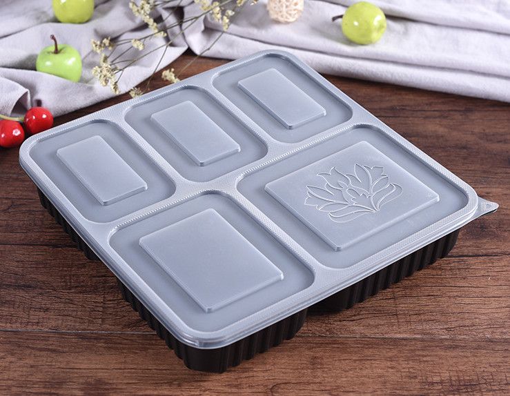 2020 Disposable Meal Food Container Pp Material Customizable Size