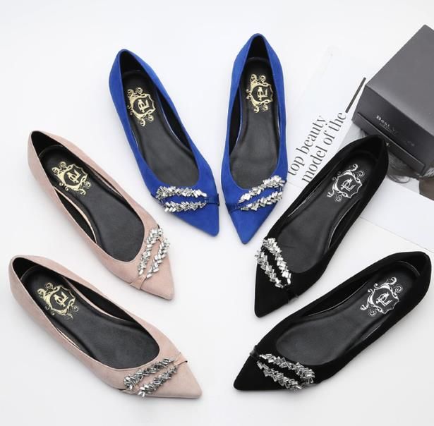 pointed flat shoes uk