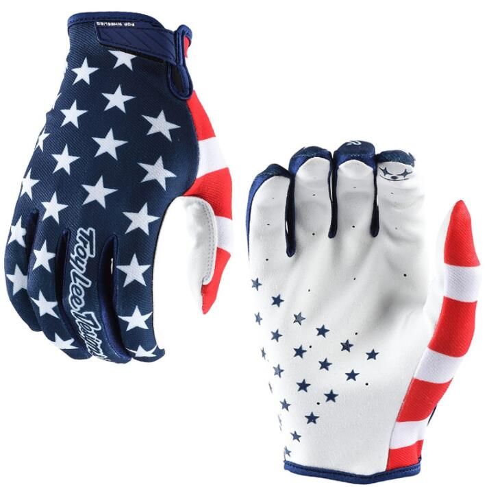 american flag dirt bike gloves